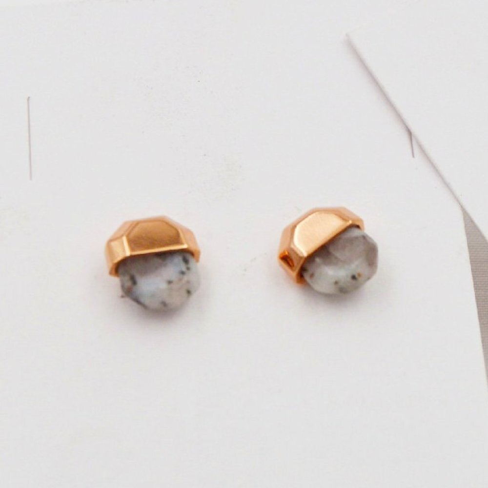 & Other Stories Stone Stud Earrings